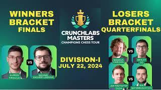 Crunchlabs Masters 2024 | CCT | DIVISION - I | WB - FINALS & LB -   QUARTERFINALS