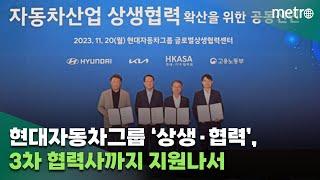 '상생·협력' 현대차·기아, 3차 협력사까지 지원나서