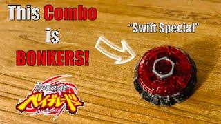 THE MOST INSANE Combo in Beyblade Metal Fight Limited! “Swift Special” #beyblade #beybladeburst