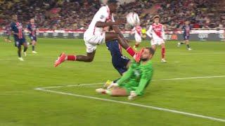 No Red Card! Gianluigi Donnarumma injury on face, Monaco vs PSG Highlights, Ligue 1 2024