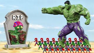 HULK Family Vs Evolution of HULK Zombie, SUPERMAN Gold: Who Is The Champion? | LIVE ACTION STORY