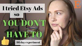 90 DAY ETSY ADS EXPERIMENT // Do Etsy Ads Work?