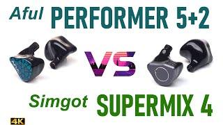 Aful Performer 5+2 vs Simgot Supermix 4