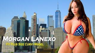 Morgan Lanexo  Curvy Swimwear Model | Full Plus Size Model | Age | Net worth | Biography