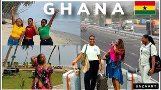 GHANA GIRLS ROAD TRIP!! BEAUTIFUL COUNTRY OUTSIDE OF ACCRA! THROUGH CENTRAL  -  WESTERN REGION GHANA