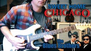 Sweet Home Chicago - Blues Brothers Cover | Full Tutorial | Tab Lesson