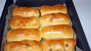 Chicken cheese dinner rolls/ Dinner Roll recipe/ Chicken & Cheese dinner rolls