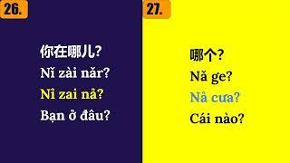 600 CÂU NÓI THÔNG DỤNG TRONG TIẾNG TRUNG