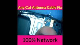 any Cut Antenna Cable Fix | 100% Network #shorts #shortvideo