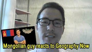 Mongolian guy reacts to Geography Now