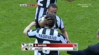 Zinedine Zidane in Real Madrid & Juventus legends - Classic Corazon Match 09.06.2013