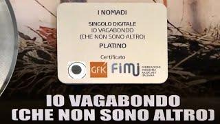 Nomadi "Io Vagabondo"  singolo digitale di platino - Studio Aperto 12.09.2024