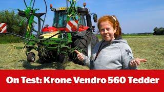 On Test: Krone Vendro 560 Tedder with Amy Wilkinson