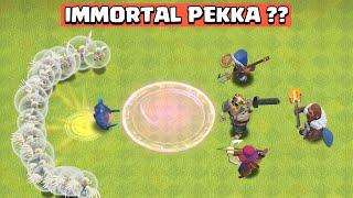 Making PEKKA IMMORTAL | PEKKA Vs Heroes | Clash of Clans