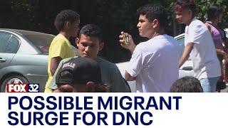 Chicago prepares for possible surge in migrants during DNC