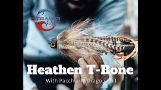 Natives Fly Tying Tutorial - The Heathen T-bone Musky Fly With Pacchiarini from Streamer King Flies