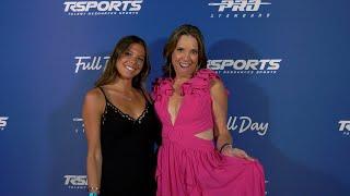 Riley Hicks and Hannah Storm 2023 ESPY Awards After Party Red Carpet