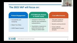 Updates to ICER’s Value Assessment Framework