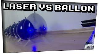 Laser zerschießt 10 Ballone hintereinander! - Techtastisch #34