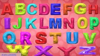 New 3D BALLON Abcd alphabet song capital letters $ Nursery Rhymes for kids