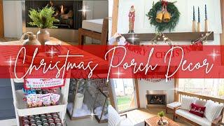 Christmas Decor Ideas 2024! Christmas Front Porch Decorate With me! Christmas Decor and Memories