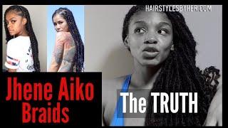 Jhene aiko braids - the truth exposed ‍️ I promise I mean no harm Somebody has to keep it real