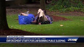 Floridians now able to take legal action against counties as part of enforcement of homeless slee...