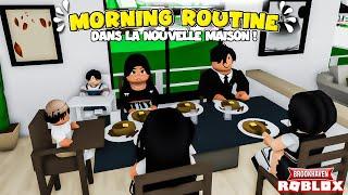 LA ROUTINE DU MATIN EN FAMILLE DANS LA NOUVELLE MAISON PREMIUM DE BROOKHAVEN RP ROBLOX