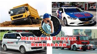 Mengenal Macam Macam Kendaraan | Mobil Polisi , Ambulance , Truk , Pemadam Kebakaran