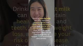 Discover the Deliciously Healthy Benefits of Non-Fat Milk #short #milk #health