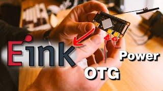 A £30 E-Ink Typewriter - Using the Geniatech XPI-3566-Zero SBC