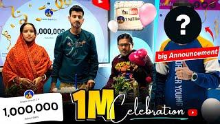  1M Subscribers Celebration With My Family  Big Announcement | Creator Search 2.0