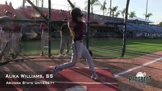 Alika Williams Prospect Video, SS, Arizona State University