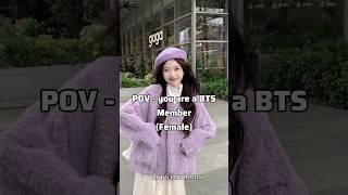 POV - you are a BTS members ( female)  @chavi_creations #bts#aesthetic #kpop#viral #trending