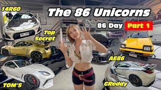 Toyota 86 Day 2024. 14R60, Top Secret, Greddy & more as the 86 Unicorns go on show at GT21 (Part 1)