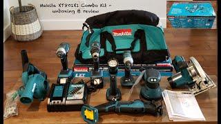 Makita XT801X1 Combo Kit - unboxing