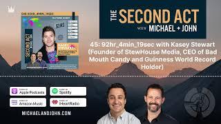 45: 92hr_4min_19sec with Kasey Stewart (Founder of StewHouse Media, CEO of Bad Mouth Candy and...