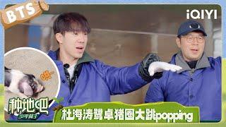 BTS: Du Haitao and Boxster dance popping in the pigpen | Become a Farmer S3 | iQIYI LifeShow