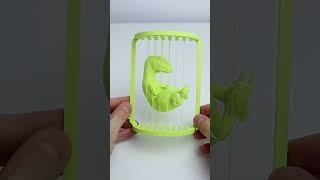 Incredible 3D Printed Baby Raptor Incubator LED Lamp | Easy DIY Project! #shorts #ytshort #layerlab