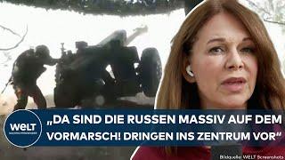 PUTINS KRIEG: Ukraine in Not! "Da sind die Russen massiv auf dem Vormarsch! Dringen ins Zentrum vor"