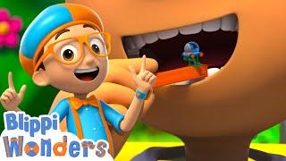 Blippi Wonders Why do people burp? | Blippi Wonders Educational Videos for Kids