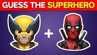 Guess the Superhero by Emoji?  Marvel & DC Superheroes Emoji Quiz | MyQuizC