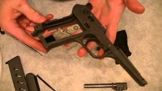 CZ 52 CZ-52 czech model 52! Assembly and Takedown with grips