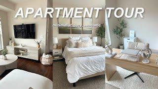 APARTMENT TOUR- *pinterest inspired* 2024 | minimalist, aesthetic, cozy