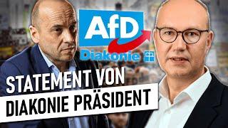 AFD-Statement von Diakonie Präsident Rüdiger Schuch