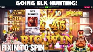 GOING ELK HUNTING! FIRESHOT + DOUBLE BONUS on Chumba Casino