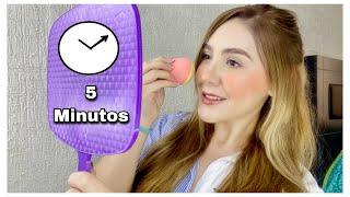 ME MAQUILLO EN 5 MINUTOS, lO LOGRE?  | SOY KARLA OJEDA