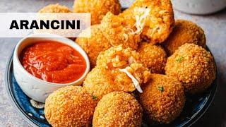 How to Make Arancini | Italian Rice Balls (Arancini Recipe)