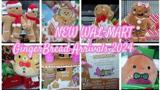 NEW WAL-MART GINGERBREAD ARRIVALS 2024/GINGERBREAD SWEET ADVENTURE SERIES VLOG#walmart#gingerbread