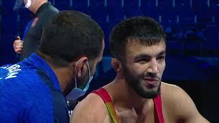 BRONZE FS - 74 kg: T. BAYRAMOV (AZE) v. I. KHATANOV (RUS)